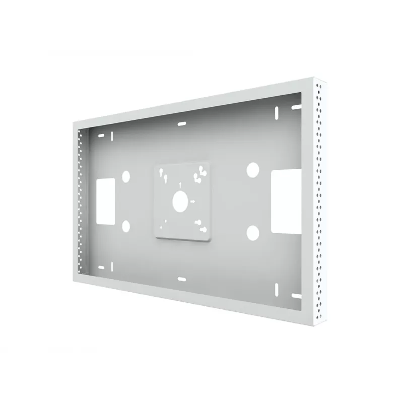 Multibrackets M Pro serijos korpusas QB24R QB24R-T baltas plieninis, horizontalus