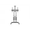 Grindų stovas ekranams MULTIBRACKETS M Public Basic 180 Plus — tinka 55–80 colių, maks. 90 kg, VESA 200x200–600x400, juodas