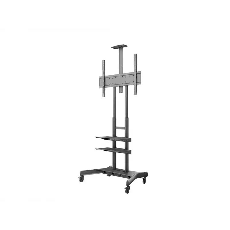 Grindų stovas ekranams MULTIBRACKETS M Public Basic 180 Plus — tinka 55–80 colių, maks. 90 kg, VESA 200x200–600x400, juodas