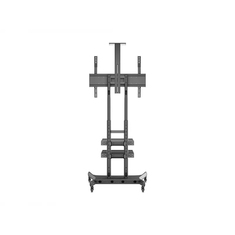 Grindų stovas ekranams MULTIBRACKETS M Public Basic 180 Plus — tinka 55–80 colių, maks. 90 kg, VESA 200x200–600x400, juodas