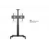 Multibrackets M Motorizuotas viešasis ant grindų stovintis stovas, vienas stulpas 170 HD, 60 kg talpa, 32–75 col.