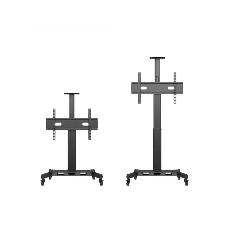 Multibrackets M Motorizuotas viešasis ant grindų stovintis stovas, vienas stulpas 170 HD, 60 kg talpa, 32–75 col.