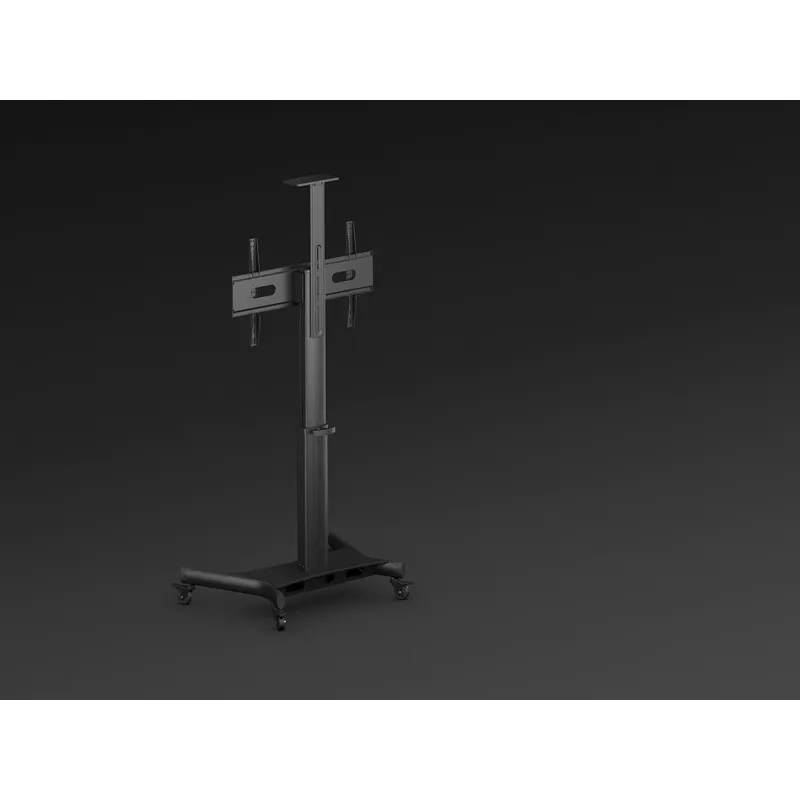 Multibrackets M Motorizuotas viešasis ant grindų stovintis stovas, vienas stulpas 170 HD, 60 kg talpa, 32–75 col.
