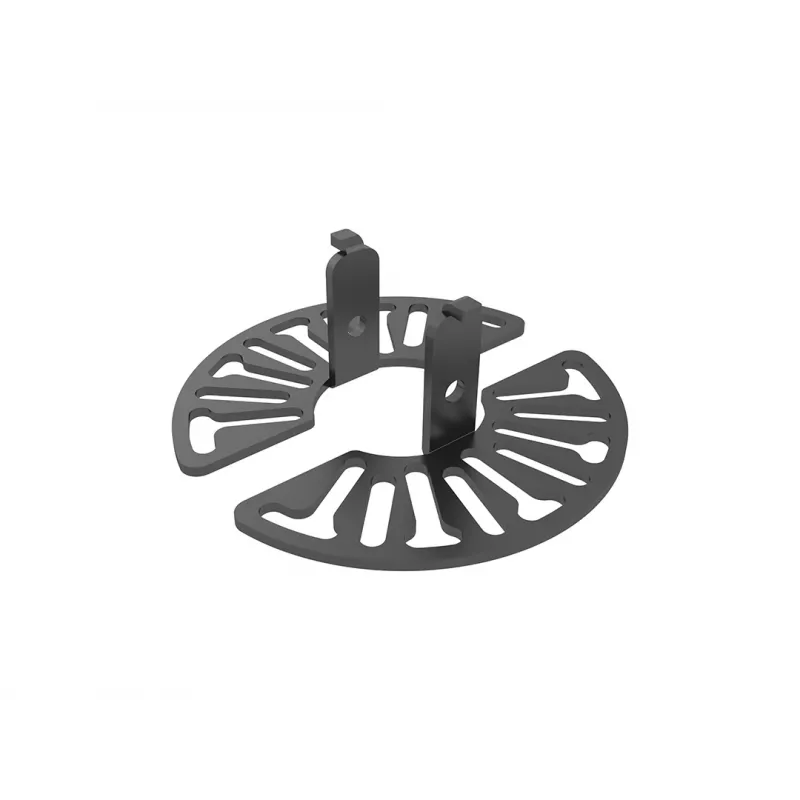 Kameros laikiklis MULTIBRACKETS M Pro Series — universalus kupolinių kamerų laikiklis, plienas, juoda, 135×55×72 mm