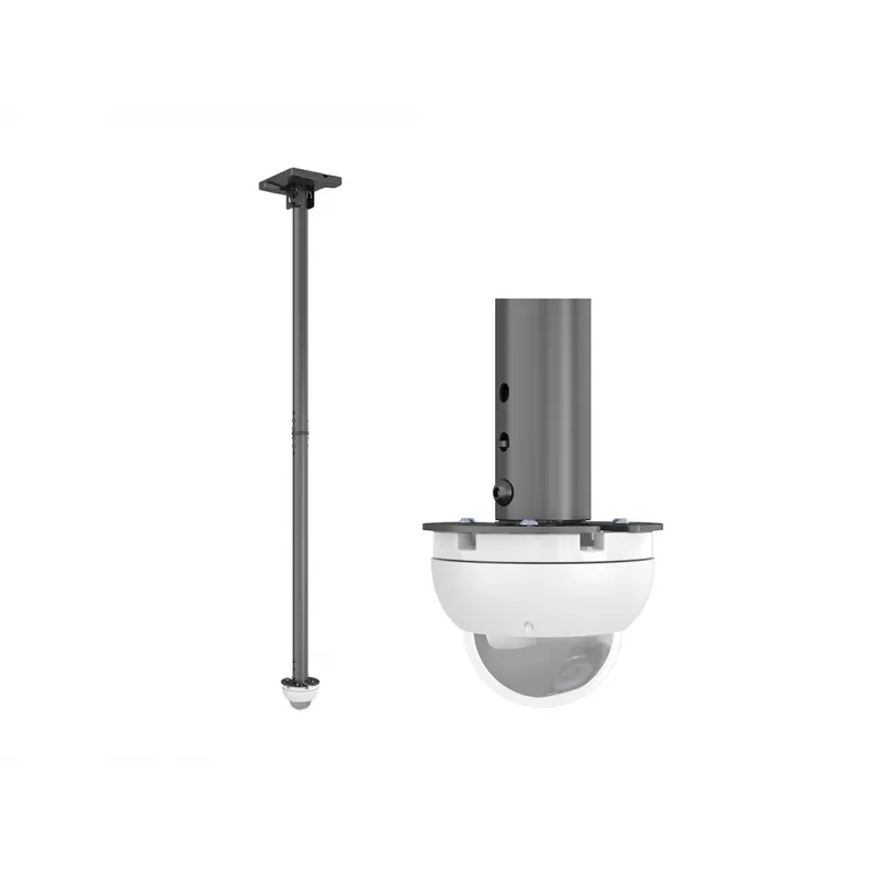 Kameros laikiklis MULTIBRACKETS M Pro Series — universalus kupolinių kamerų laikiklis, plienas, juoda, 135×55×72 mm