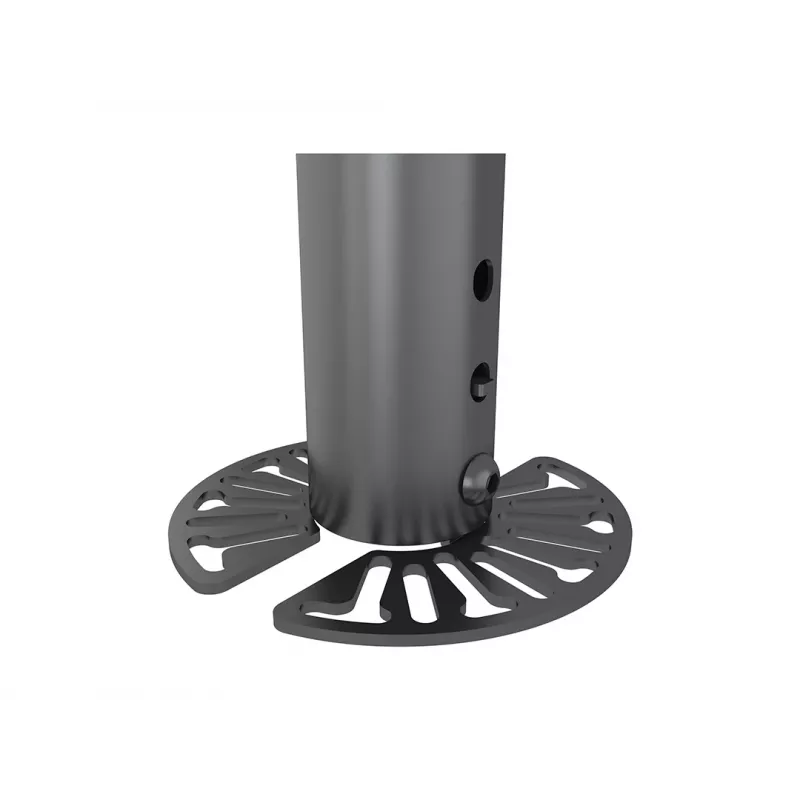 Kameros laikiklis MULTIBRACKETS M Pro Series — universalus kupolinių kamerų laikiklis, plienas, juoda, 135×55×72 mm