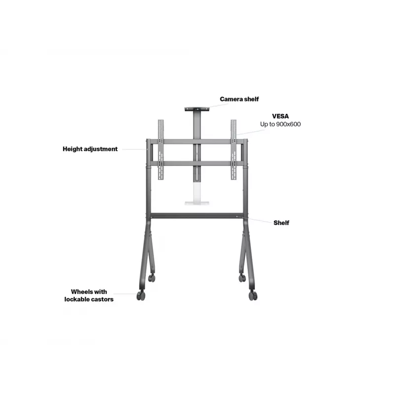 Multibrackets M Collaboration Floorstand 55”–86” Maksimali svorio talpa 90 kg