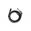Ochno O-PC-LS-1, Mygtukas, Juoda, Termoplastinis elastomeras (TPE), 1,5 m, USB Type-A, Tiesus