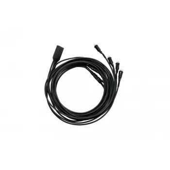 Ochno O-PC-LS-1, Mygtukas, Juoda, Termoplastinis elastomeras (TPE), 1,5 m, USB Type-A, Tiesus