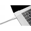 USB-C į USB-C kabelis Ochno O-USBG2-70-1 — USB 3.2 Gen 2, DP Alt Mode 1.4, Kištukas–Kištukas, Pintas, 0,7 m, Baltas