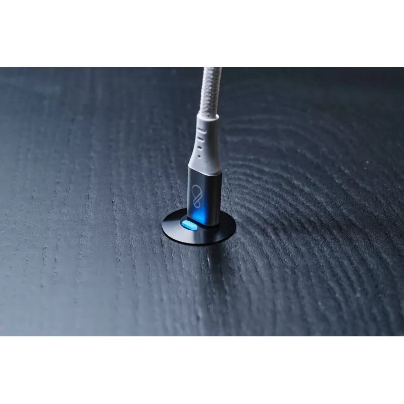 USB-C į USB-C kabelis Ochno O-USBG2-70-1 — USB 3.2 Gen 2, DP Alt Mode 1.4, Kištukas–Kištukas, Pintas, 0,7 m, Baltas