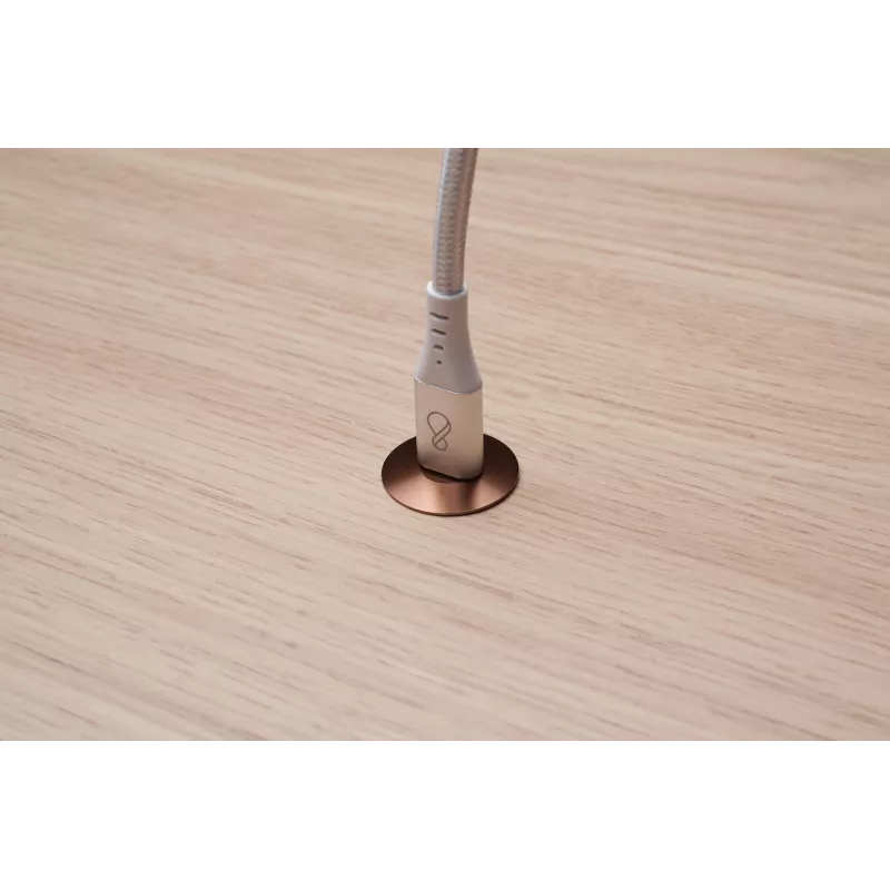 USB-C į USB-C kabelis Ochno O-USBG2-70-1 — USB 3.2 Gen 2, DP Alt Mode 1.4, Kištukas–Kištukas, Pintas, 0,7 m, Baltas