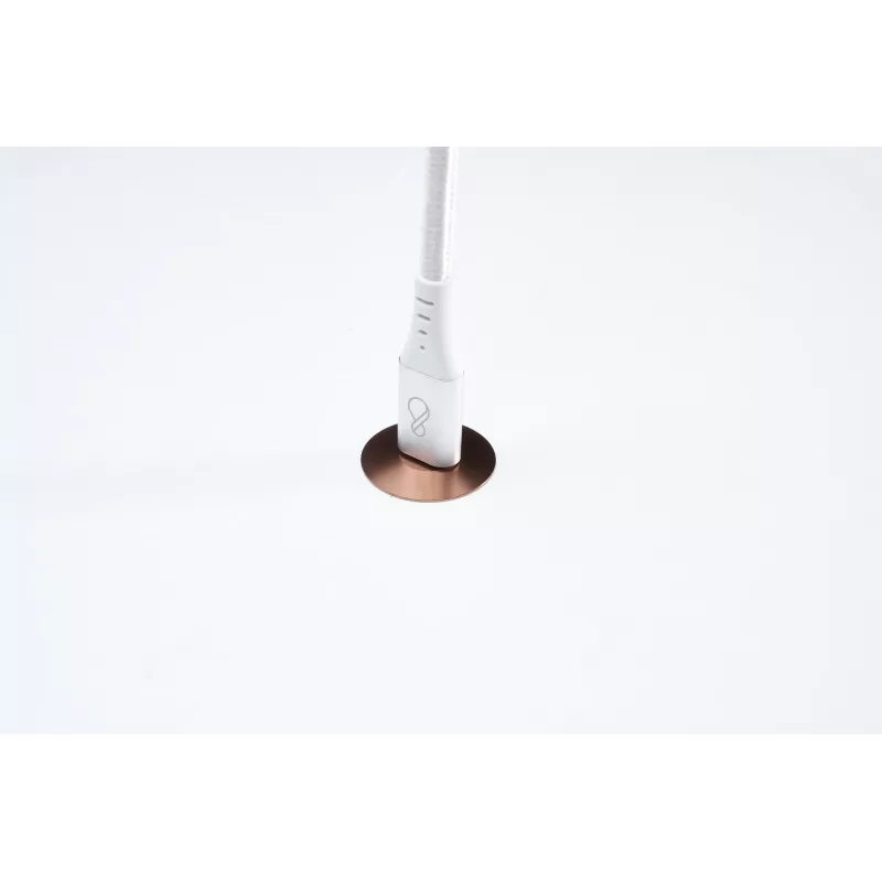 USB-C į USB-C kabelis Ochno O-USBG2-70-1 — USB 3.2 Gen 2, DP Alt Mode 1.4, Kištukas–Kištukas, Pintas, 0,7 m, Baltas