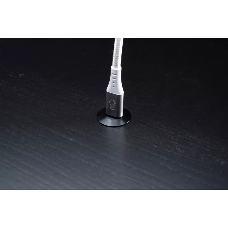 USB-C į USB-C kabelis Ochno O-USBG2-70-1 — USB 3.2 Gen 2, DP Alt Mode 1.4, Kištukas–Kištukas, Pintas, 0,7 m, Baltas