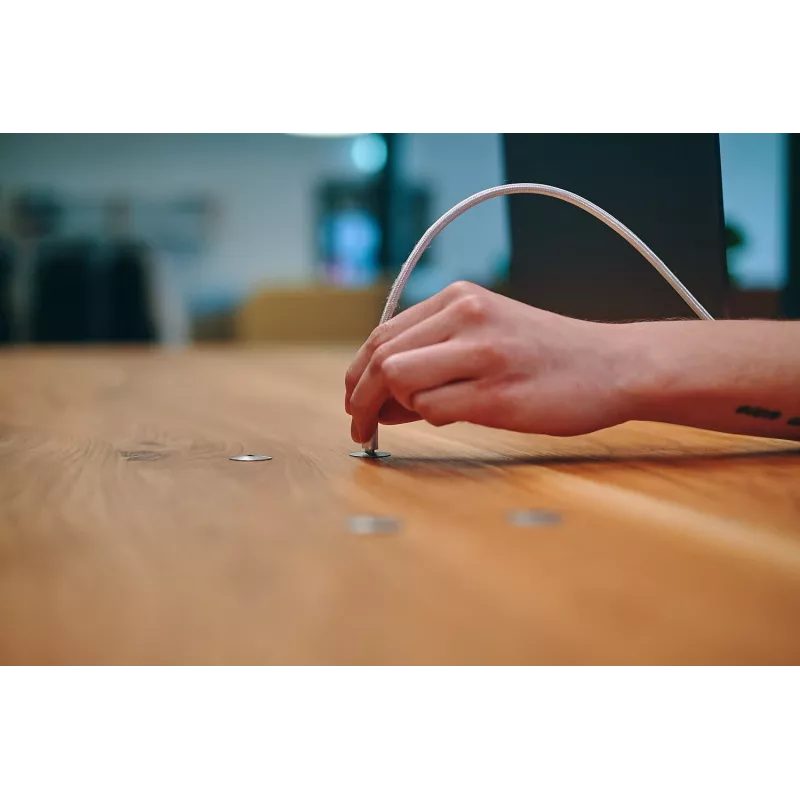 Ochno O-DO-100-2, USB C, USB 3.2 Gen 2 (3.1 Gen 2), 10000 Mbit/s, stalviršyje įleidžiama, stalas, kištukas