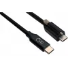 Ochno O-USBG2-200-3, 2 m, USB C, USB C, USB 3.2 Gen 2 (3.1 Gen 2), 10 Gbit/s, juoda
