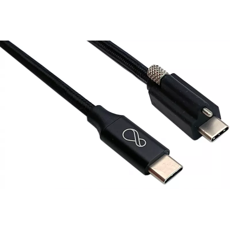 Ochno O-USBG2-200-3, 2 m, USB C, USB C, USB 3.2 Gen 2 (3.1 Gen 2), 10 Gbit/s, juoda