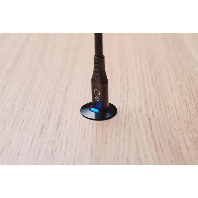 Ochno O-SWO-100-S-1, Type C, USB 3.2 Gen 2 (3.1 Gen 2), 10000 Mbit/s, Įmontuojamas į stalą, Stalas, Kištukas