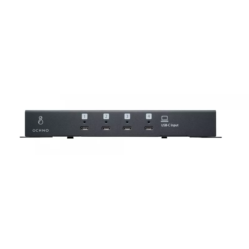 Ochno Power Conference 3 Single, laidinis, USB 3.2 Gen 2 (3.1 Gen 2) Type-C, 100 W, 1.4/2.3, 10,100 Mbit/s, juoda