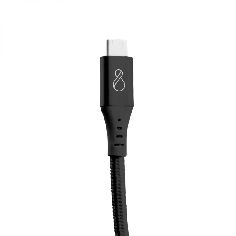 USB-C laidas Ochno O-USBG2-70-S-1, USB 3.2 Gen 2, 0,7 m, sidabrinis