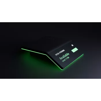 Humly HUM10205 Užsakymo įrenginys 5 vnt. pak., 8,79 cm (3,46 colio), LCD, Matinis, Talpinis, Juodas, Akrilnitrilo butadieno stirenas (ABS)
