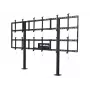 Peerless DS-S555-3X2 daugialypės terpės vežimėlis/stovas juodas Daugialypės terpės stovas