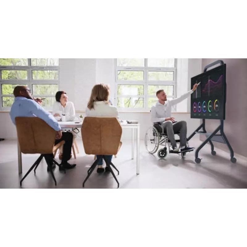 Peerless SR898-EUK reklaminio ekrano laikiklis 2,79 m (110 colių), juodas