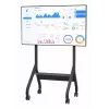 Peerless SR860-EUK reklaminių ekranų laikiklis 190,5 cm (75 coliai) juodas