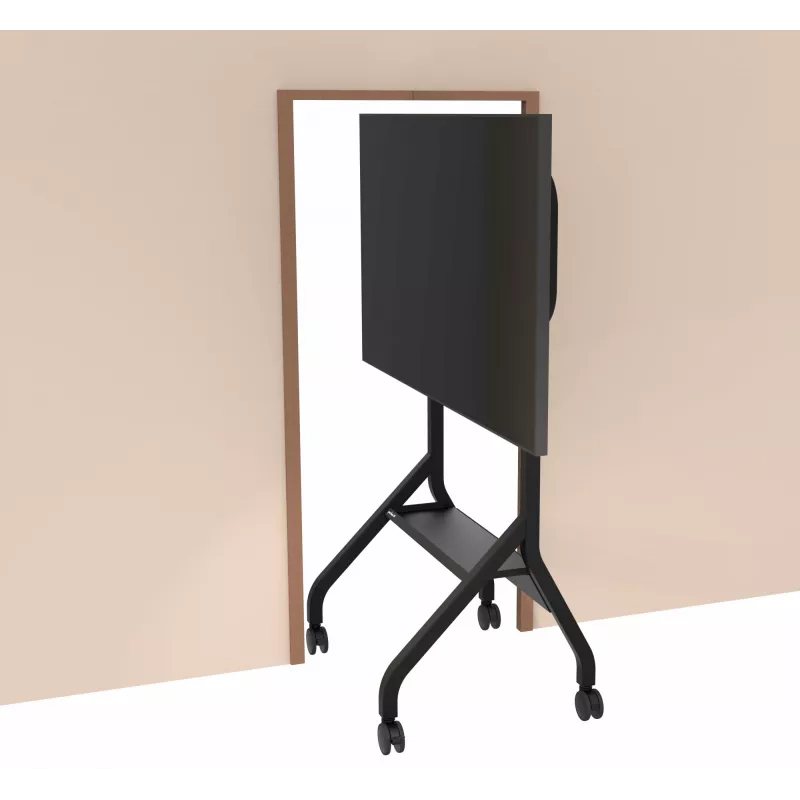Peerless SR860-EUK reklaminių ekranų laikiklis 190,5 cm (75 coliai) juodas