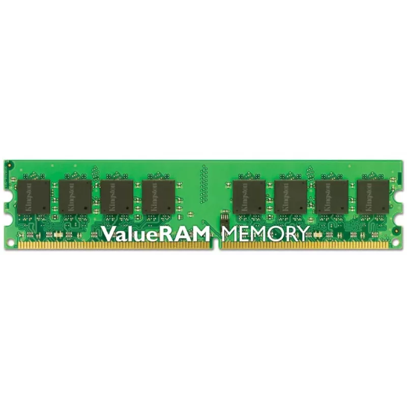 Kingston Technology ValueRAM 1GB 800MHz DDR2 Non-ECC CL6 DIMM atminties modulis 1 x 1 GB 240 kontaktų DIMM