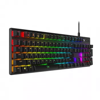 HyperX Alloy Origins klaviatūra žaidimams USB QWERTY JAV anglų kalba juoda