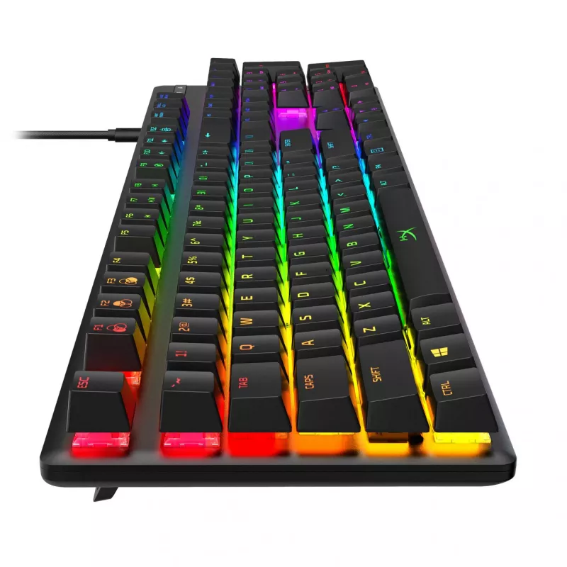 HyperX Alloy Origins klaviatūra žaidimams USB QWERTY JAV anglų kalba juoda