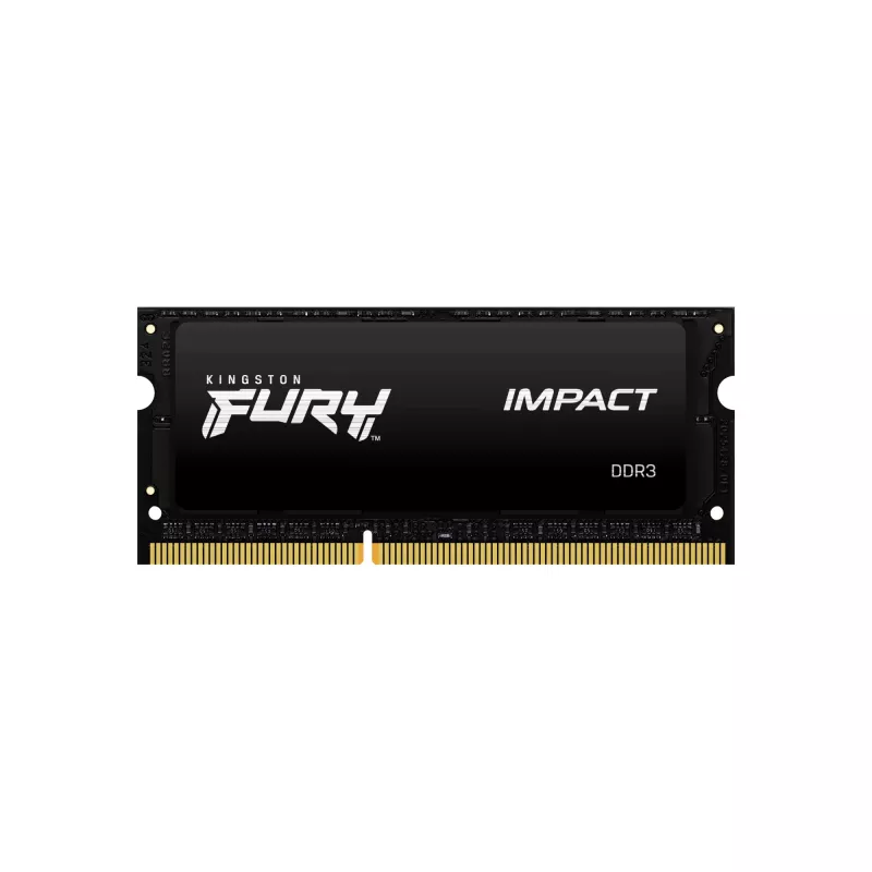 Kingston Technology FURY Impact atminties modulis 4 GB 1 x 4 GB DDR3L 204-pin SO-DIMM