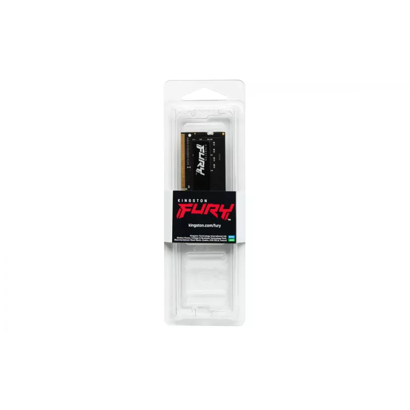 Kingston Technology FURY Impact atminties modulis 4 GB 1 x 4 GB DDR3L 204-pin SO-DIMM