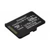 “MicroSDXC” atminties kortelė Kingston 128GB Industrial C10 A1 pSLC UHS-I, skaitymo greitis 100 MB/s, rašymo greitis 80 MB/s, V30/U3, juoda + SD adapteris