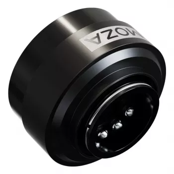 Moza Racing vairo pagrindo greito atjungimo adapteris, PC, greito atjungimo adapteris, juoda, aliuminis, Moza, R21, R16, R9