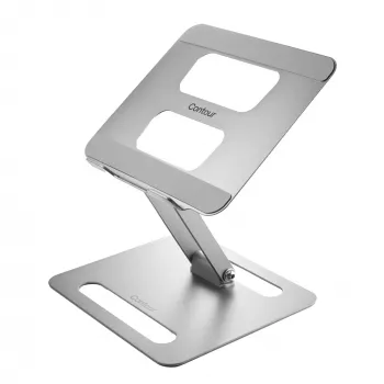 Nešiojamojo kompiuterio stovas Contour Design Laptop Riser plieno pilkumo aukštis 45-310 mm
