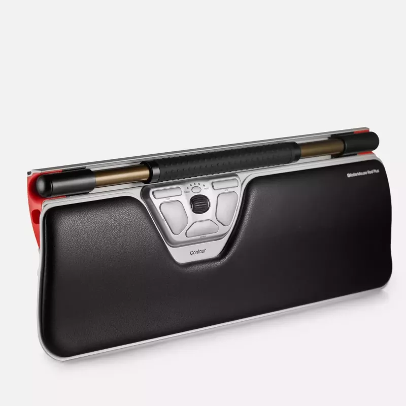 pelė Contour Design Rollerpelė Red Plus Bluetooth USB Type-C