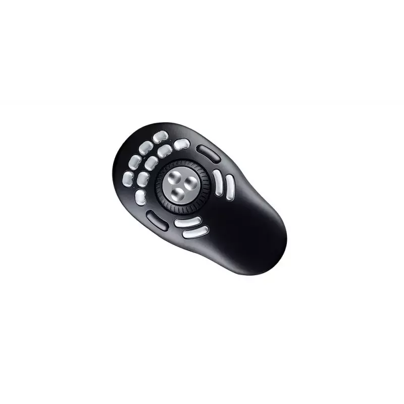 Multimedijos valdiklis Contour PRO v2 — USB, sidabrinė/juoda, 43×77,5×11,5 mm
