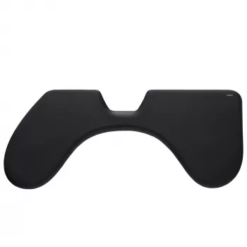 Riešo atrama Contour Design Rollerpelė Red rankų atrama, raudona veganiška oda, 135x600x23 mm