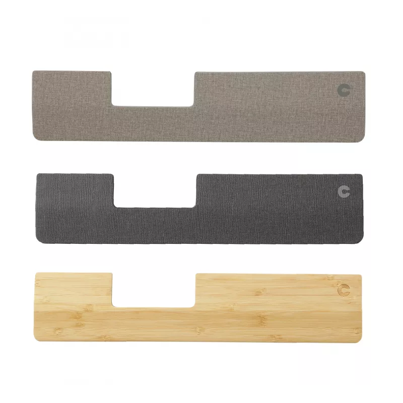Riešo atrama Contour Design Regular Bamboo Natural, suderinama su Sliderpelė Pro, Rollerpelė Pro