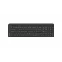 Klaviatūra Contour Balance Mid-Size belaidė — Contour; Pan Nordic išdėstymas, RF Wireless + Bluetooth, 106 klavišai, žirkliniai jungikliai, juoda