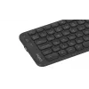 Klaviatūra Contour Balance Mid-Size belaidė — Contour; Pan Nordic išdėstymas, RF Wireless + Bluetooth, 106 klavišai, žirkliniai jungikliai, juoda