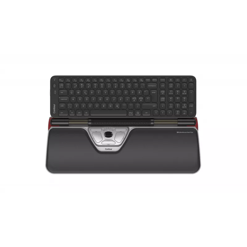 Contour Design Contour Rollerpelė Red Plus & Balance Mid-Size klaviatūra Combo, belaidis, PN išdėstymas