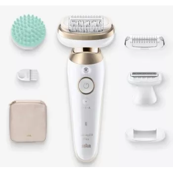 Braun Silk-épil 9 Flex 9-071 3D 40 pincetai auksinis, baltas