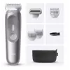Kūno kirpimo mašinėlė Braun Series 7 BG7550, pilka, ličio jonų baterija