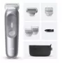 Kūno kirpimo mašinėlė Braun Series 7 BG7550, pilka, ličio jonų baterija