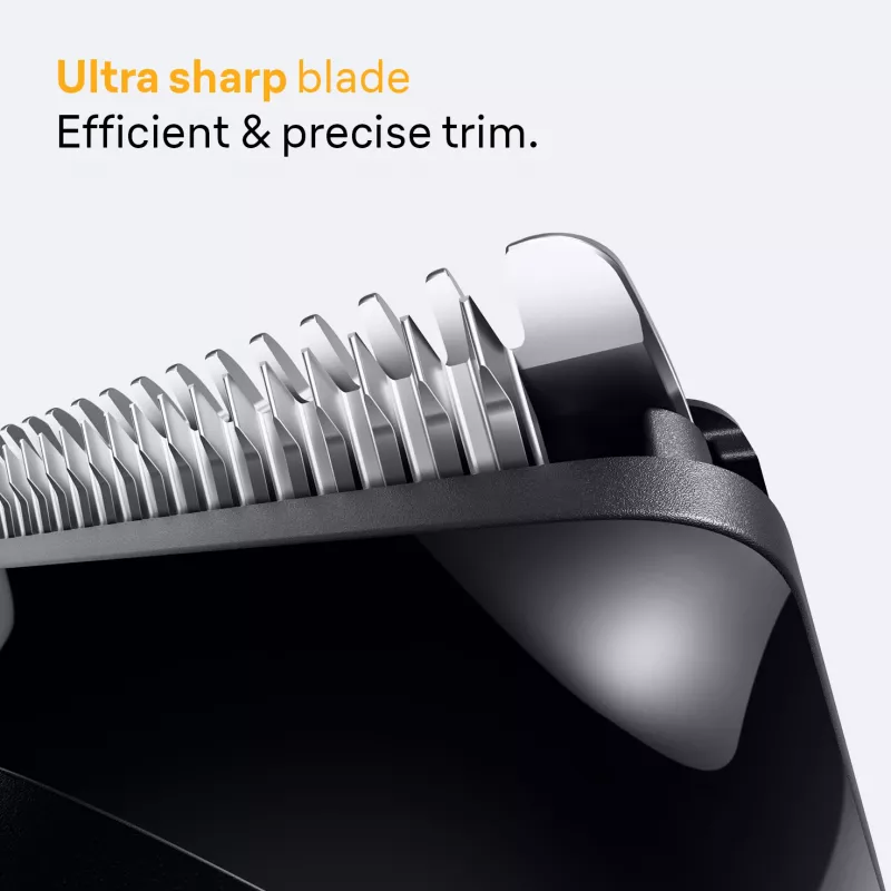Braun BeardTrimmer 5 BT5500 barzdaskutė Baterija 20 2 cm Šlapiam ir sausam naudojimui Juoda