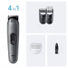 Braun AIO3500 plaukų kirpimo mašinėlė / barzdaskutė juoda, pilka 14 nikelio-metalo hidrido (NiMH)