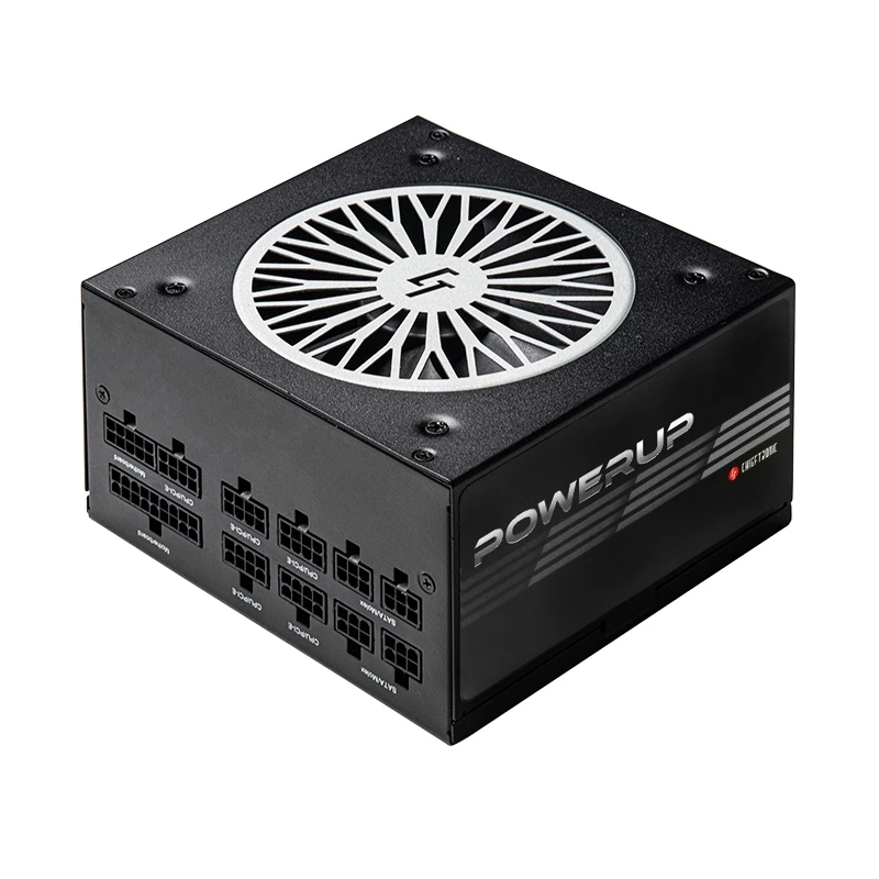 Chieftec PowerUp GPX-850FC maitinimo blokas 850 W 20+4 pin ATX ATX juodas